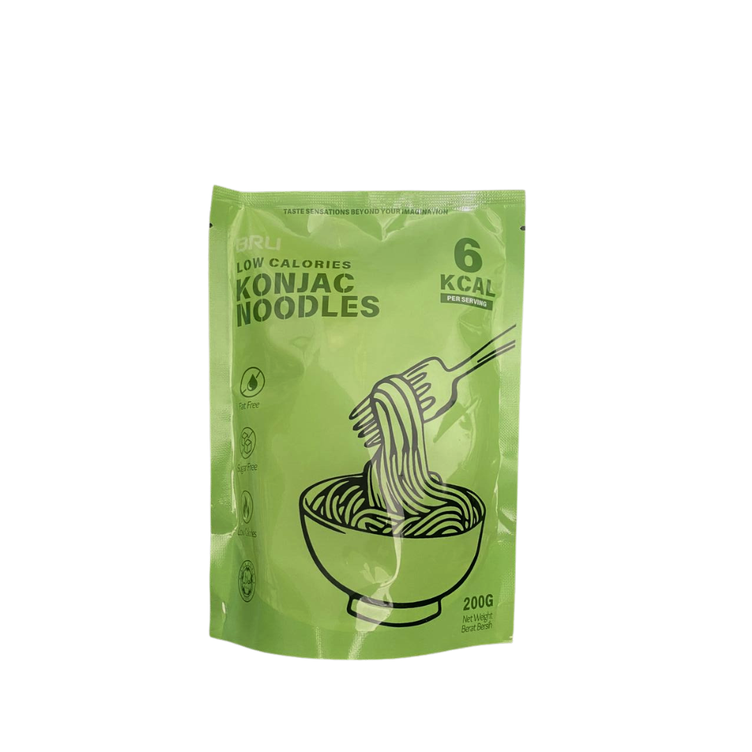 BRU Konjac Noodles - Low Calories Noodles (Halal)