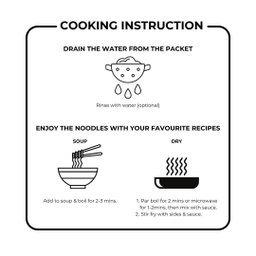 BRU Konjac Noodles - Low Calories Noodles (Halal)