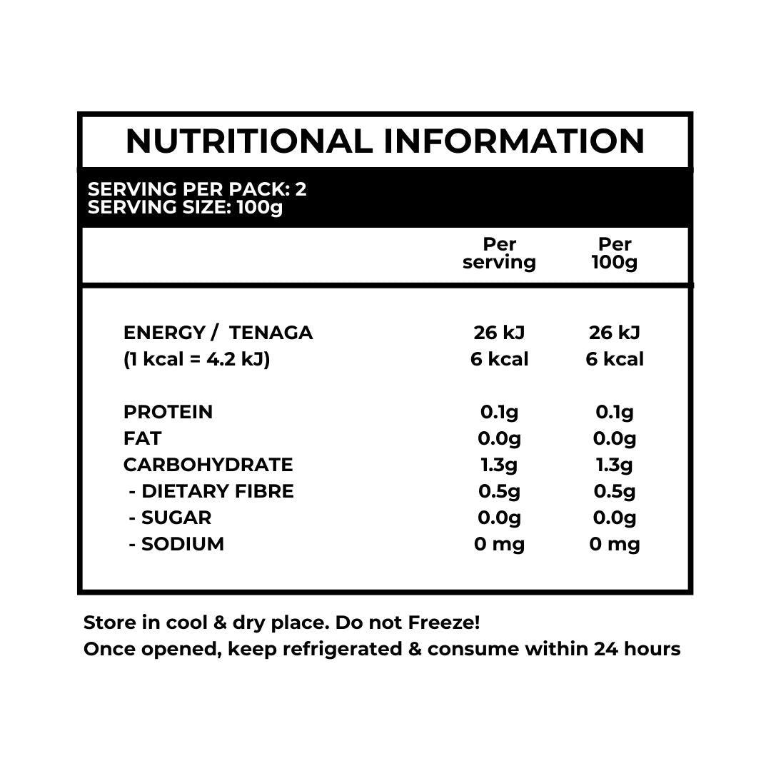 BRU Konjac Noodles - Low Calories Noodles (Halal)_5