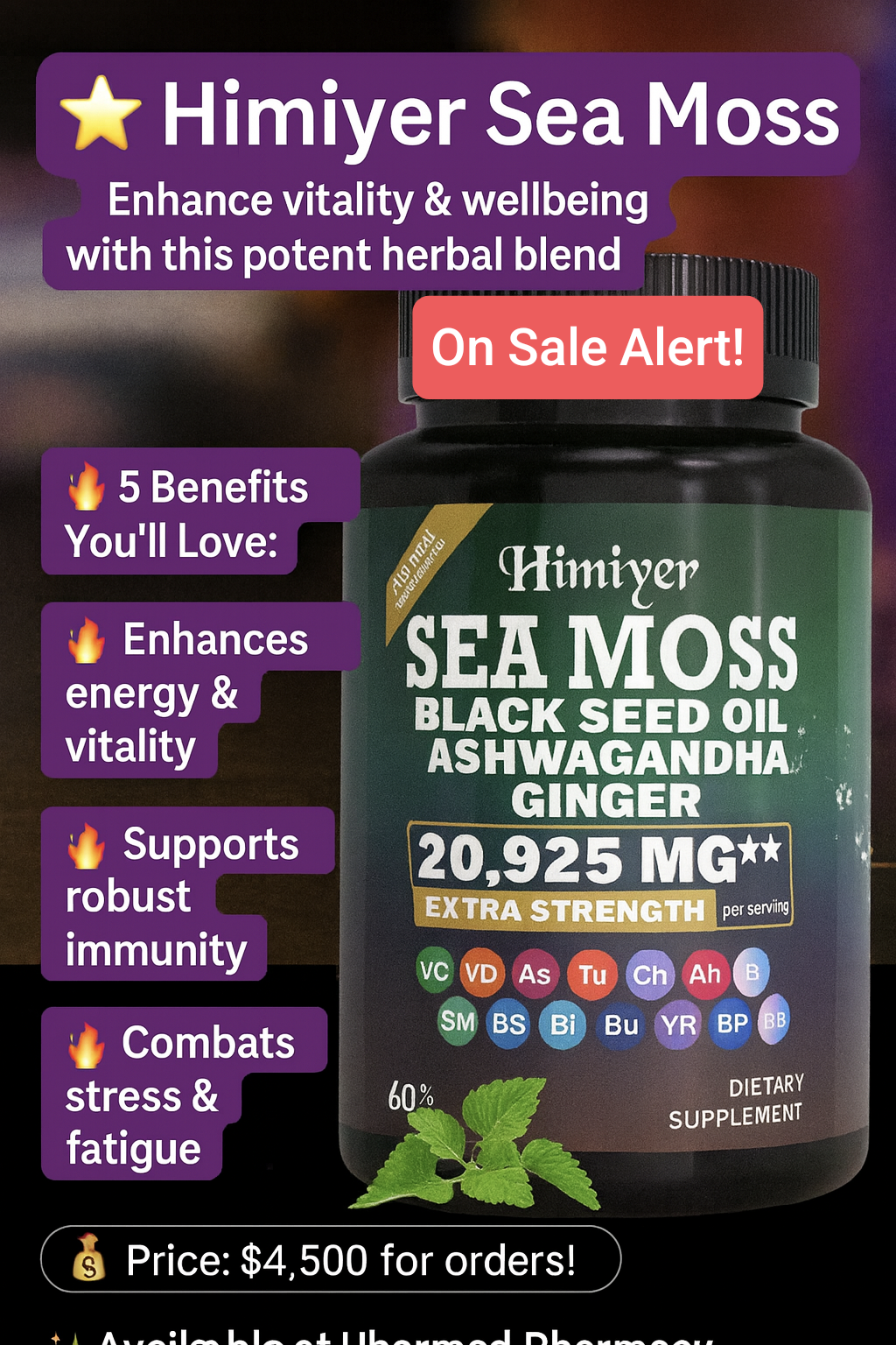 Himiyer SeaMoss capsules