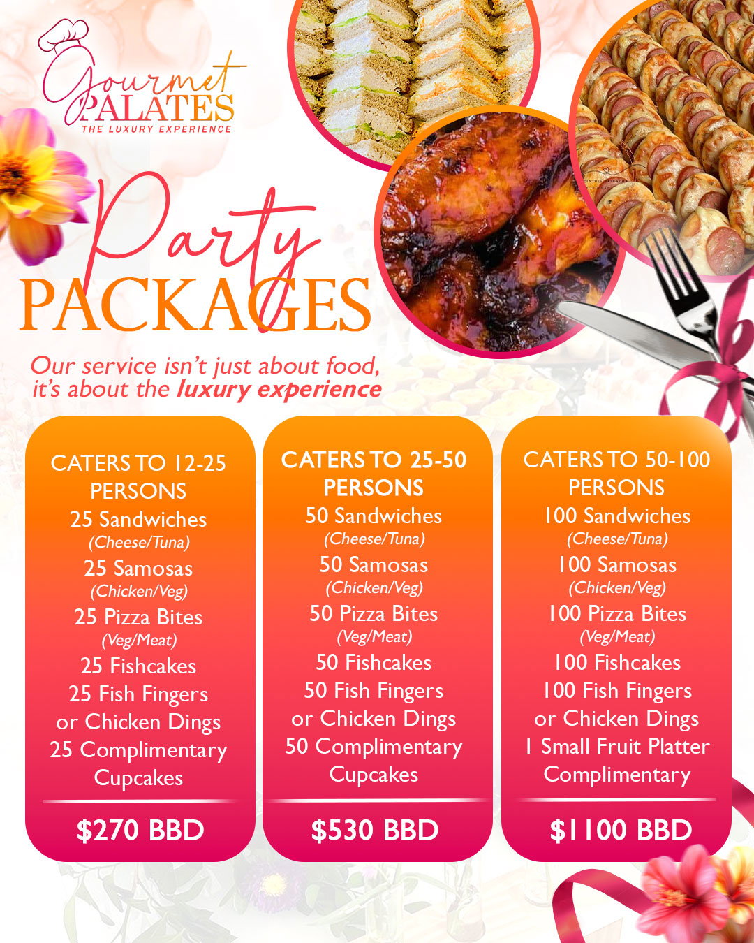 PARTY PACKAGES