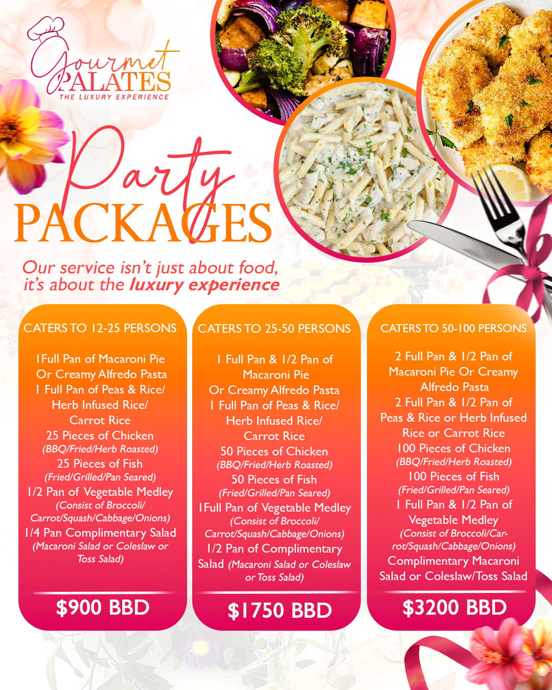 PARTY PACKAGES