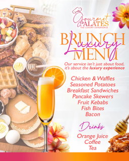 LUXURY BRUNCH MENU