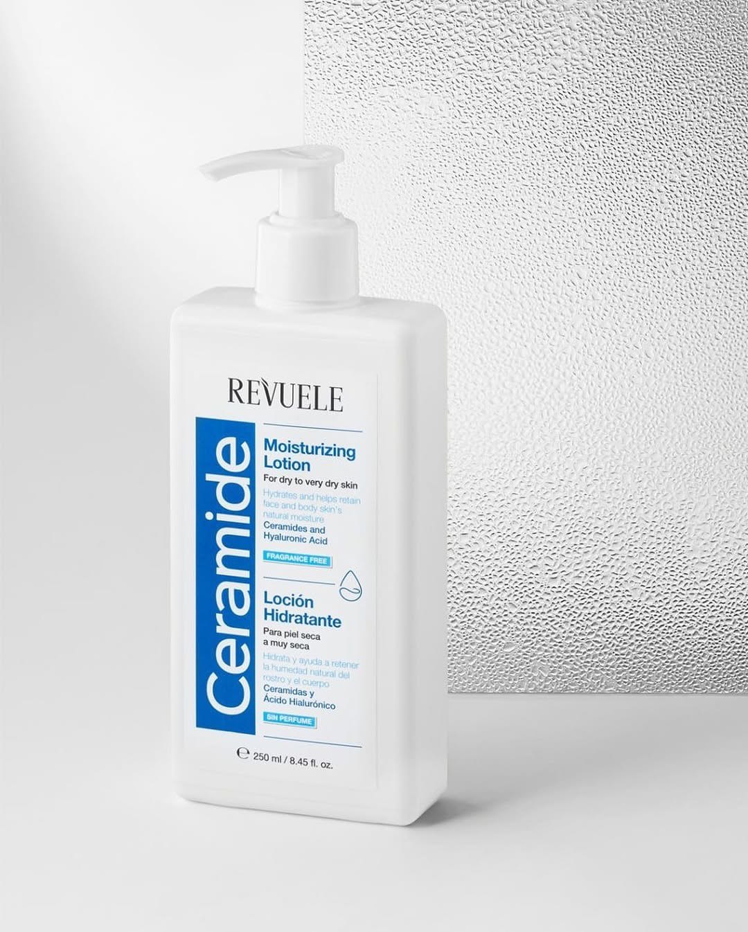 لوشن مرطب للبشرة بالسيراميد 250 مل من ريفولي Revuele Ceramide Moisturizing Lotion