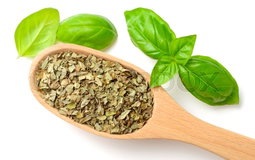 Dried Basil Leaves 