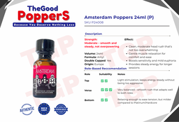 Amsterdam Poppers 24ml (P)