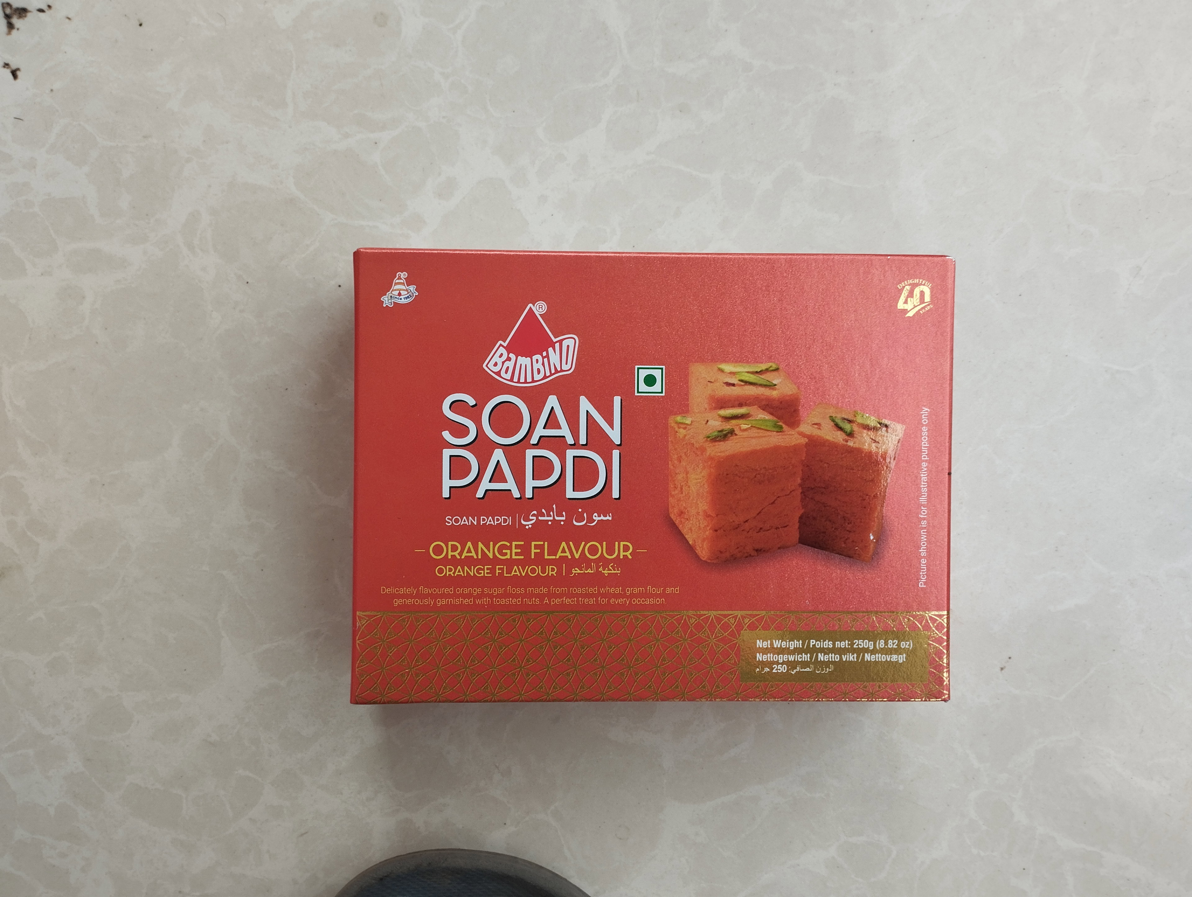Soanpapidi orange 250 g bambino _0