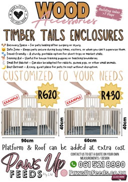 Timber Tails Enclosures