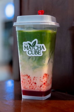 Strawberry Matcha Latte