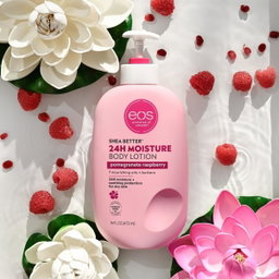 EOS BODY LOTION POMEGRANATE RASBERRY