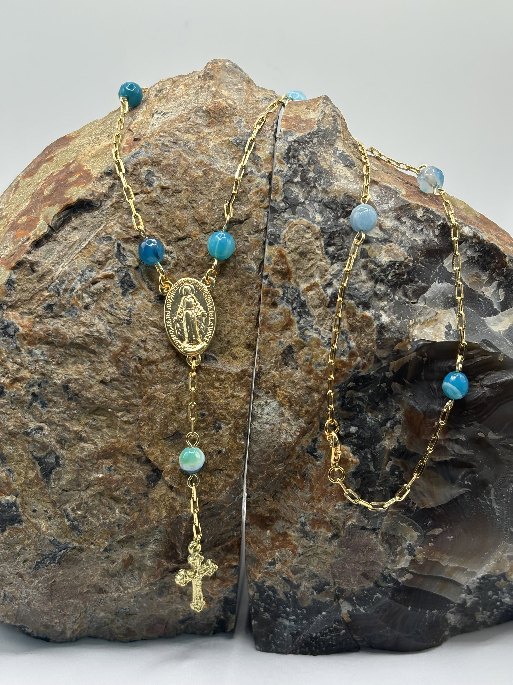 Necklace Rosario Gold_0