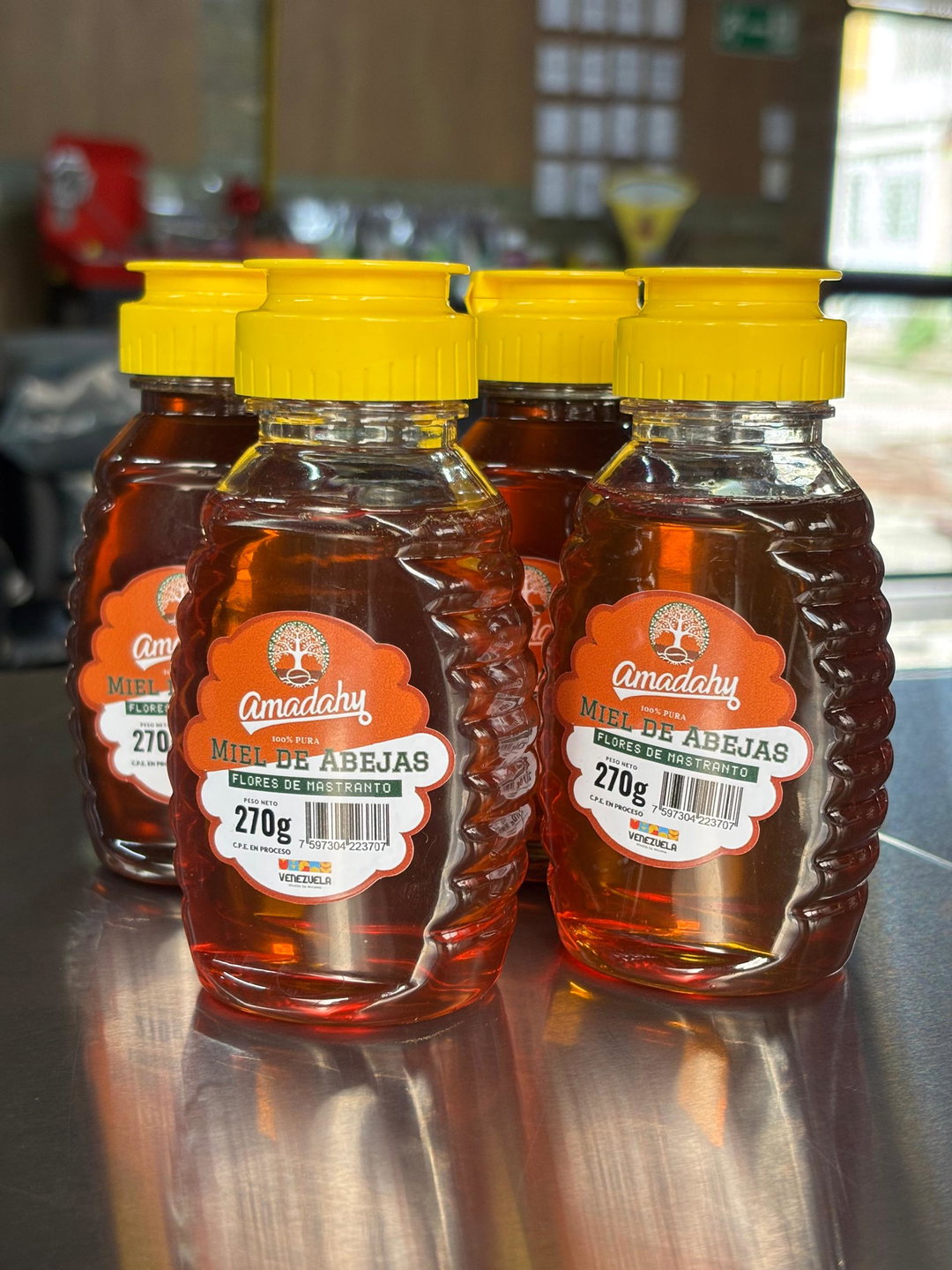 Miel de abejas/Mastranto/ Anzoátegui/270 gramos