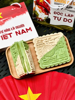 Hộp 1 Bánh Tuyết Nướng Cốm Dừa Mochi 320gr 