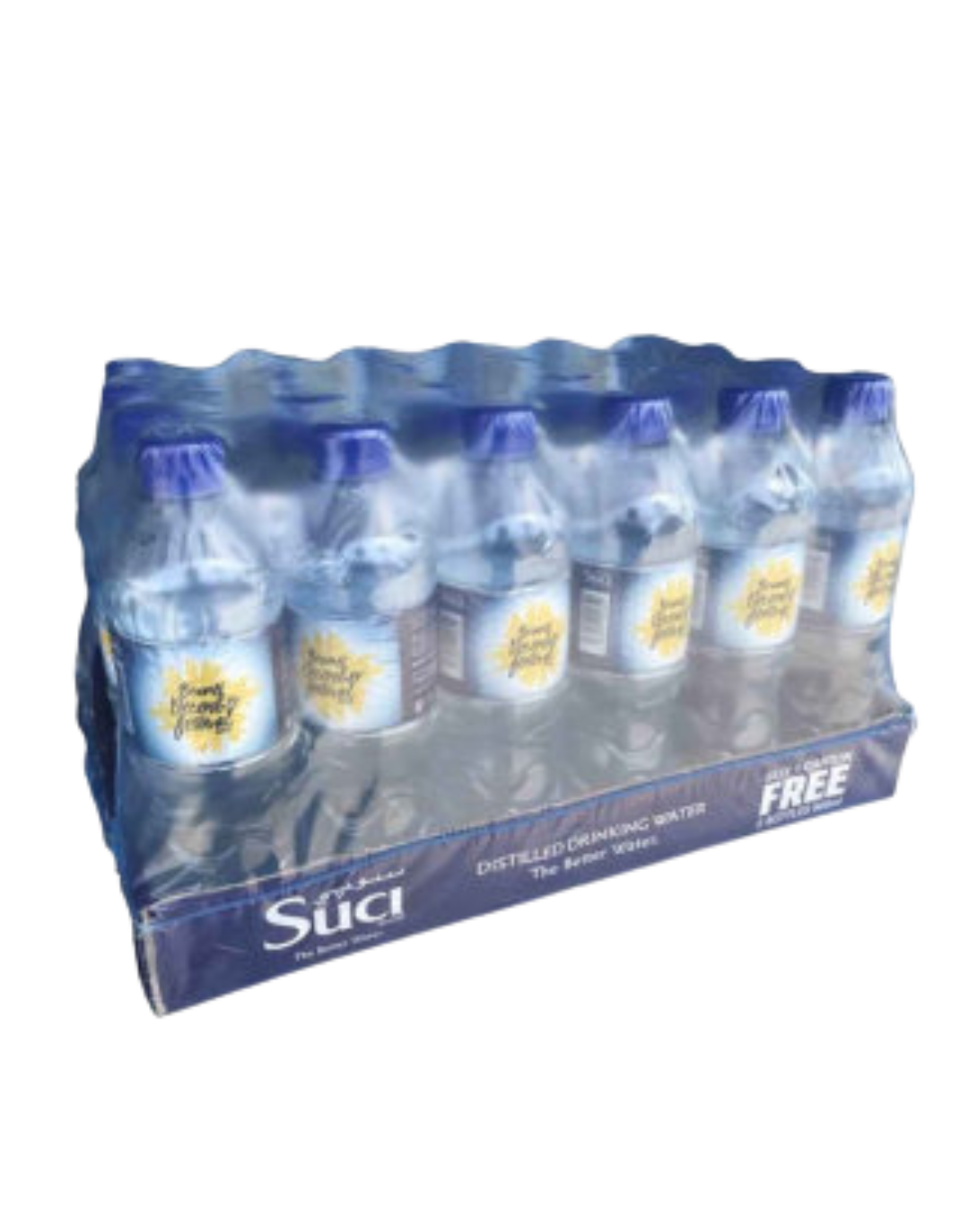 SUCI Brand Premium Distilled Drinking Water 600ML x 24