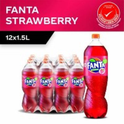 Fanta Strawberry 1.5Lx12 (1 Carton)