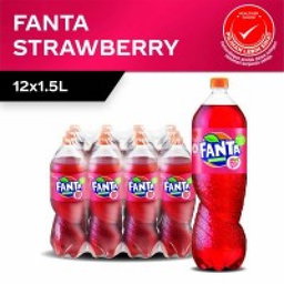 Fanta Strawberry 1.5Lx12 (1 Carton)