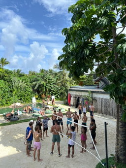 Volleyball Tournament @Rucksack Inn Siargao