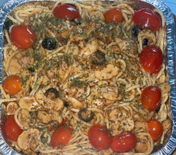 Nur Rose's Spaghetti ala Puttanesca    (To be consume immediately)