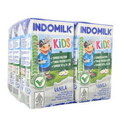 Indomilk Kids Vanilla 8x6x115ML (1 Carton)
