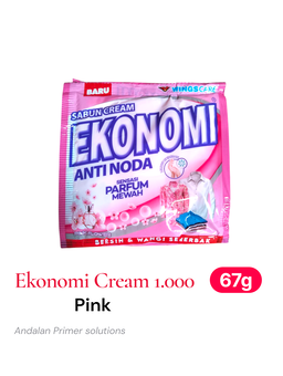 Ekonomi Detergen Cream 1Rb