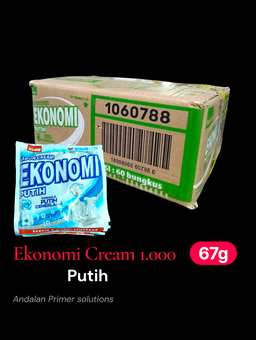 Ekonomi Detergen Cream 1Rb