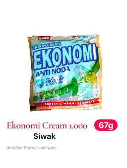 Ekonomi Detergen Cream 1Rb