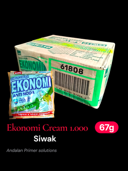 Ekonomi Detergen Cream 1Rb