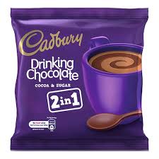 Cadburry drinking chocolate cocoa & sugar 90g