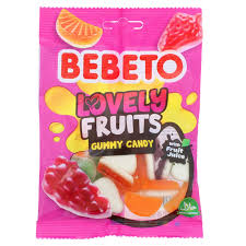 Bebeto lovely fruit gummy 80g_0