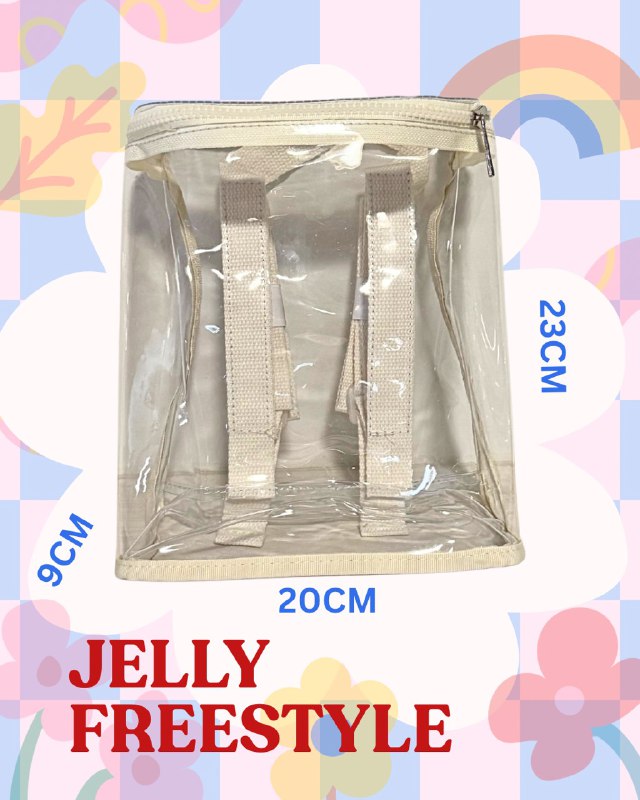 Customised Jelly Freestyle Bag