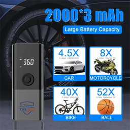 TXS Velocity V6 Smart Electric Air Pump (+Powerbank)   