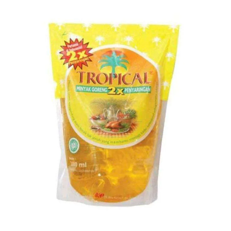 Tropical Cooking Oil Pouch 6 PKT x 2L (1 Carton)