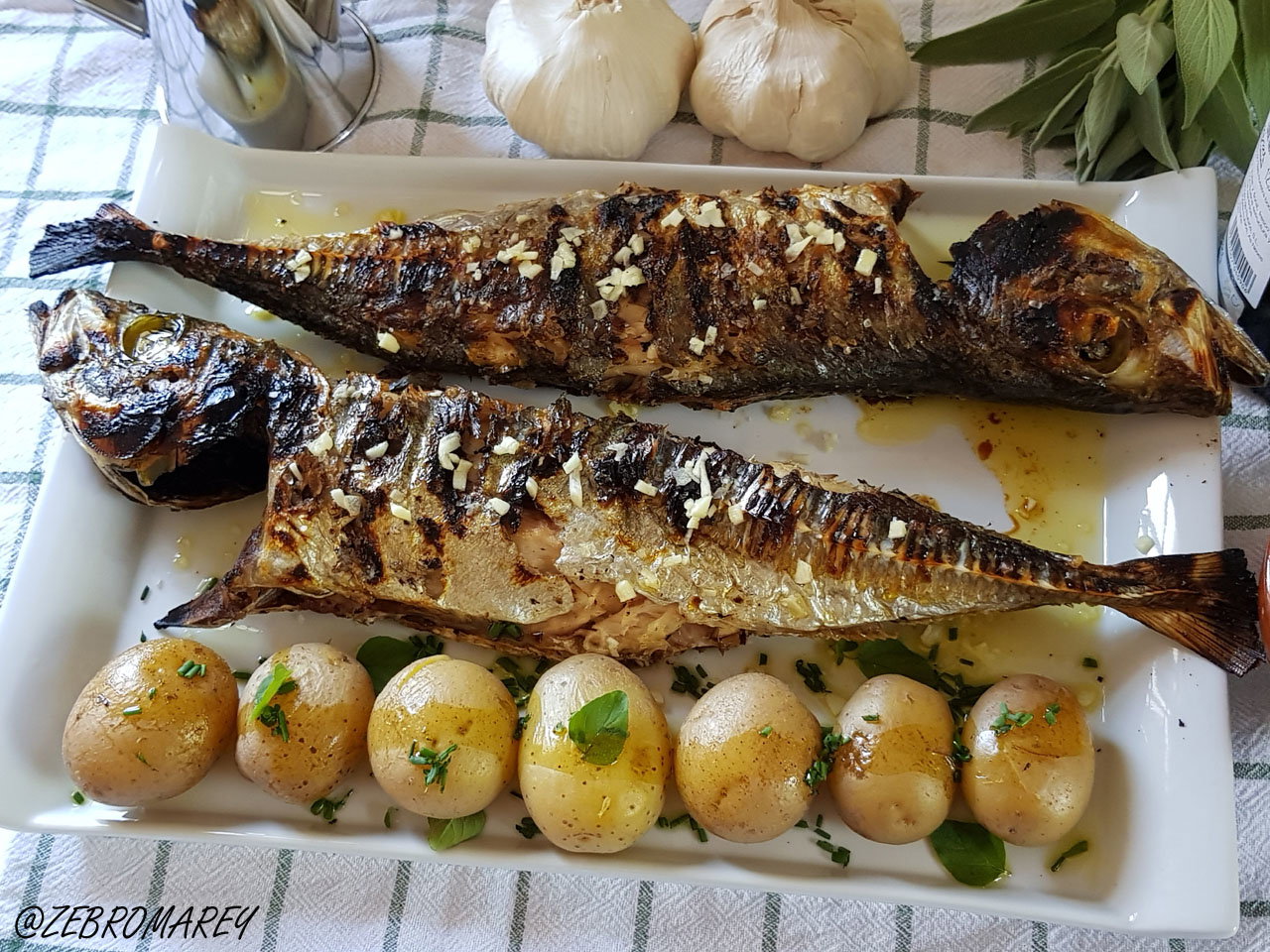 Pommes de terre sautées au poisson chinchard _1