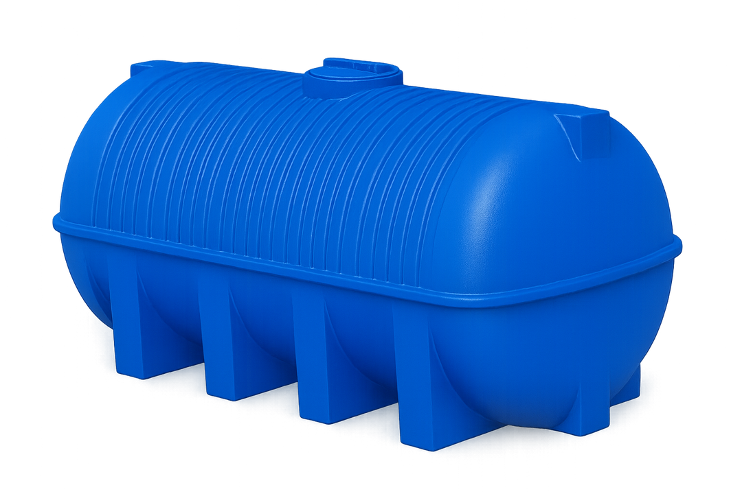 Plastic Water Storage Tank (2000L Horizontal)