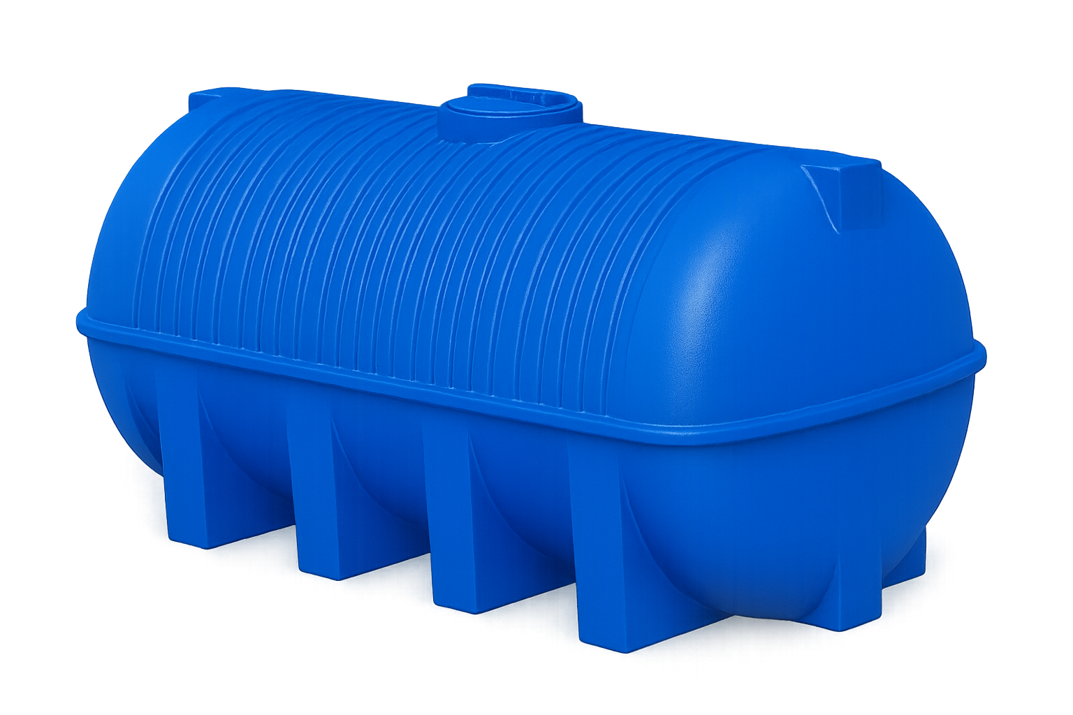 Plastic Water Storage Tank (2000L Horizontal) _0