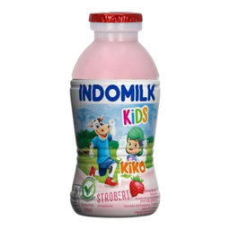 Indomilk Kids Strawberry Bottle 190ML