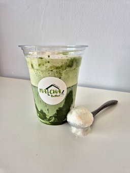 Sea Salt Maple Cloud Matcha Latte