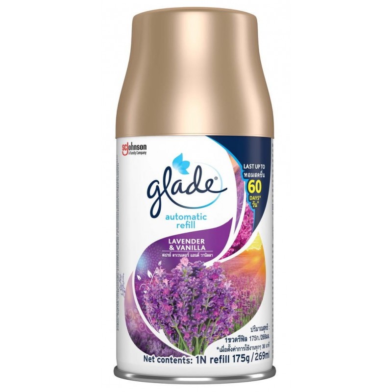 Glade Spray Refill - Lavender & Vanilla 6 x 175G (1 Carton)_0