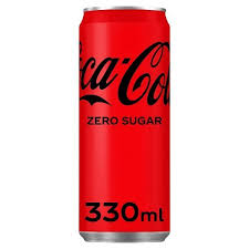 Coca cola- coke zero sugar can 330 ml