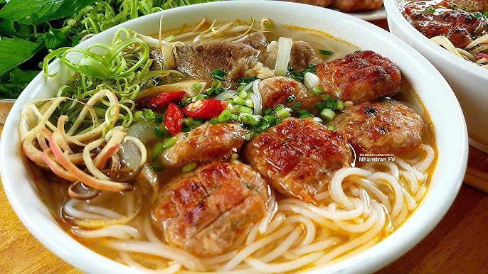 BÚN THỊT NƯỚNG SOUP