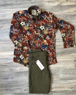 Brown Shirt and Pants