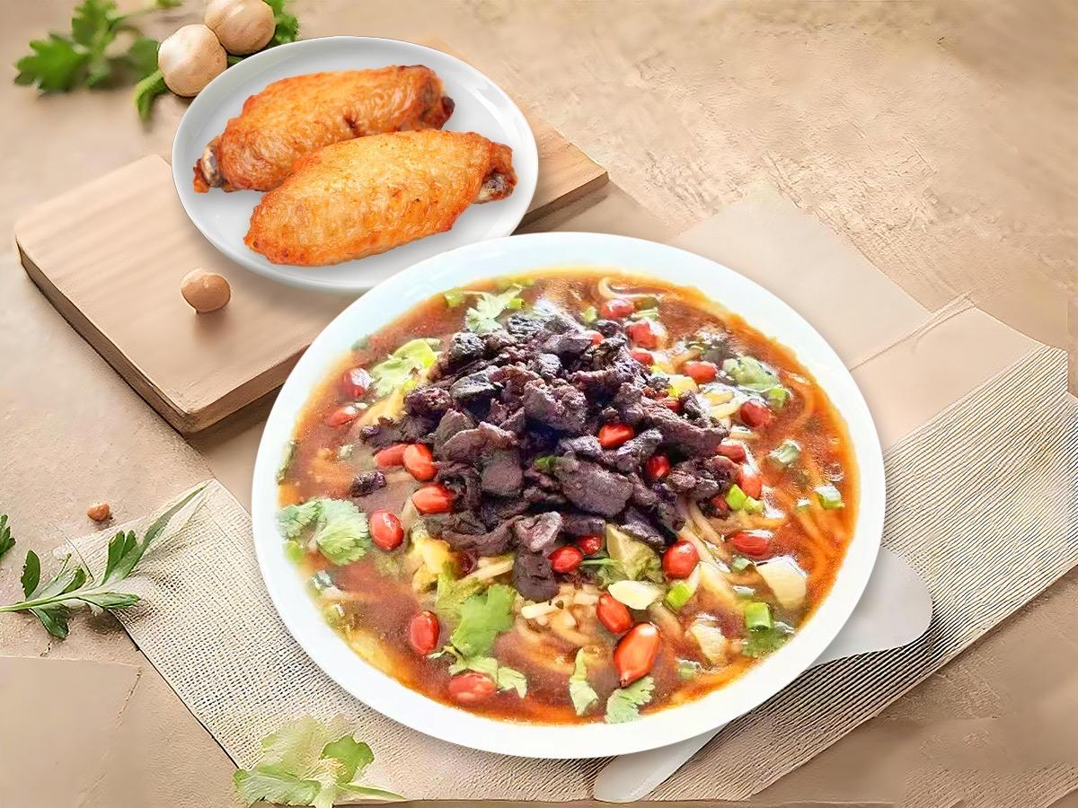 海南特色牛肉粉卤套餐 Hainanese Signature Beef Rice Noodle Set (Gravy)_0