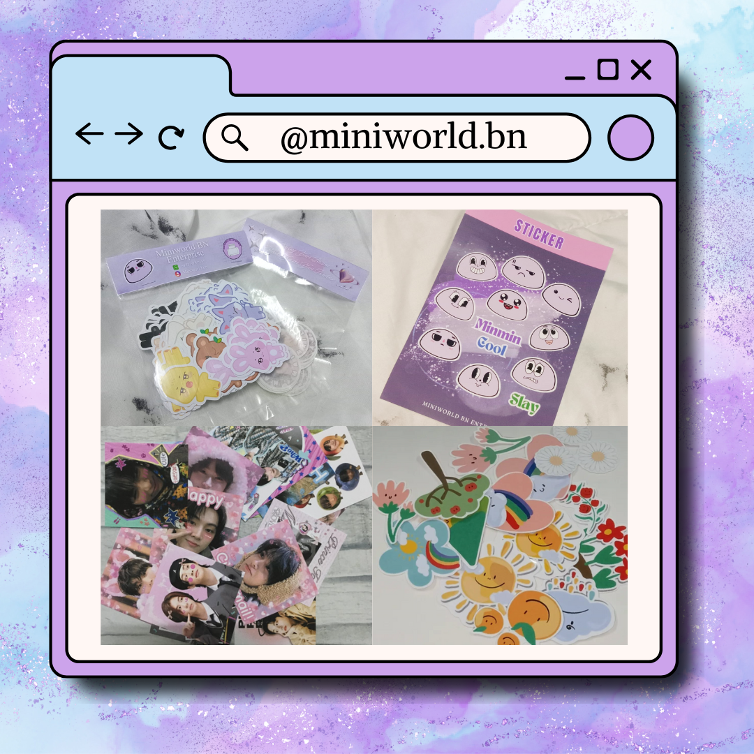 Basic Glossy Sticker