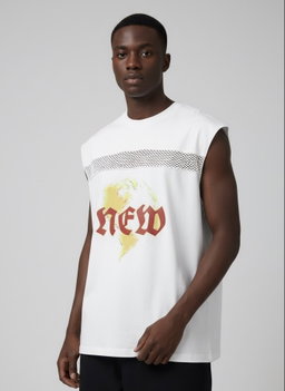 NewMap Globe Tank Armless T-Shirt
