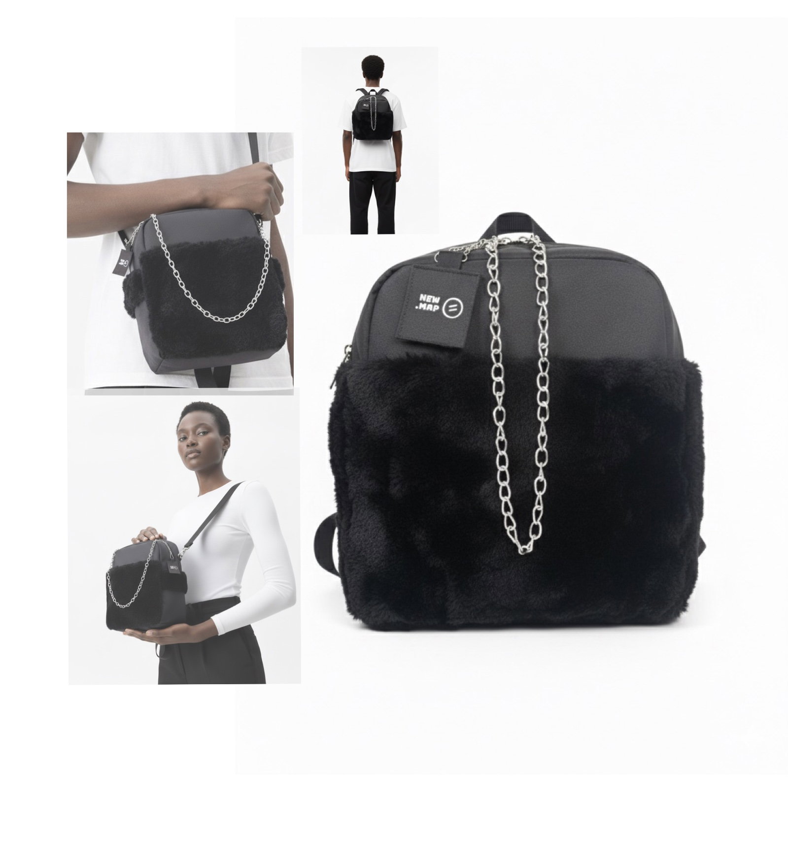 Newmap chain (Backpack cross bag)_0
