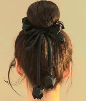 🌸 Tulip Satin Scrunchies_7