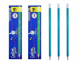Crayons à papier HB N°2 avec gomme (boîte de 12) - Code Article : BCB_0105