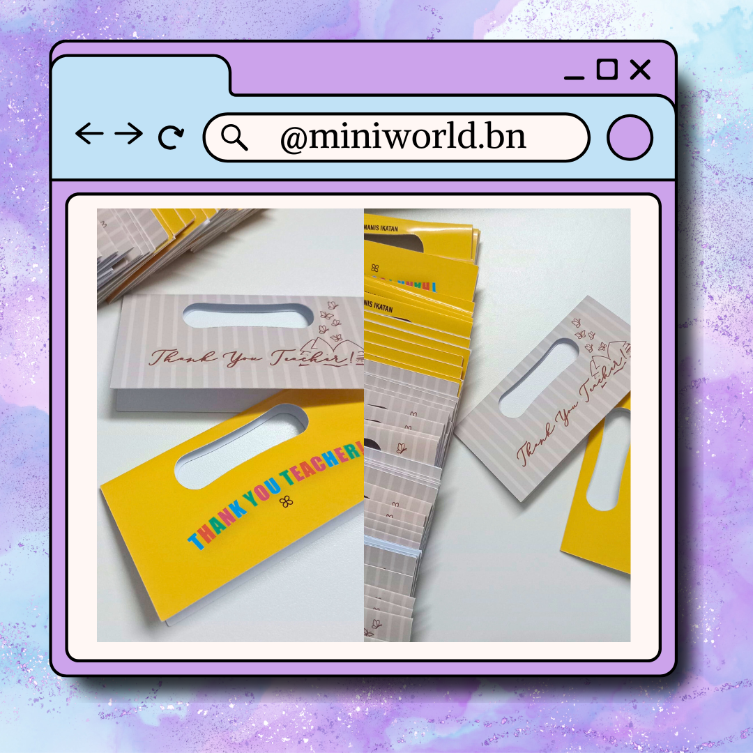 Custom Card Header for Packaging