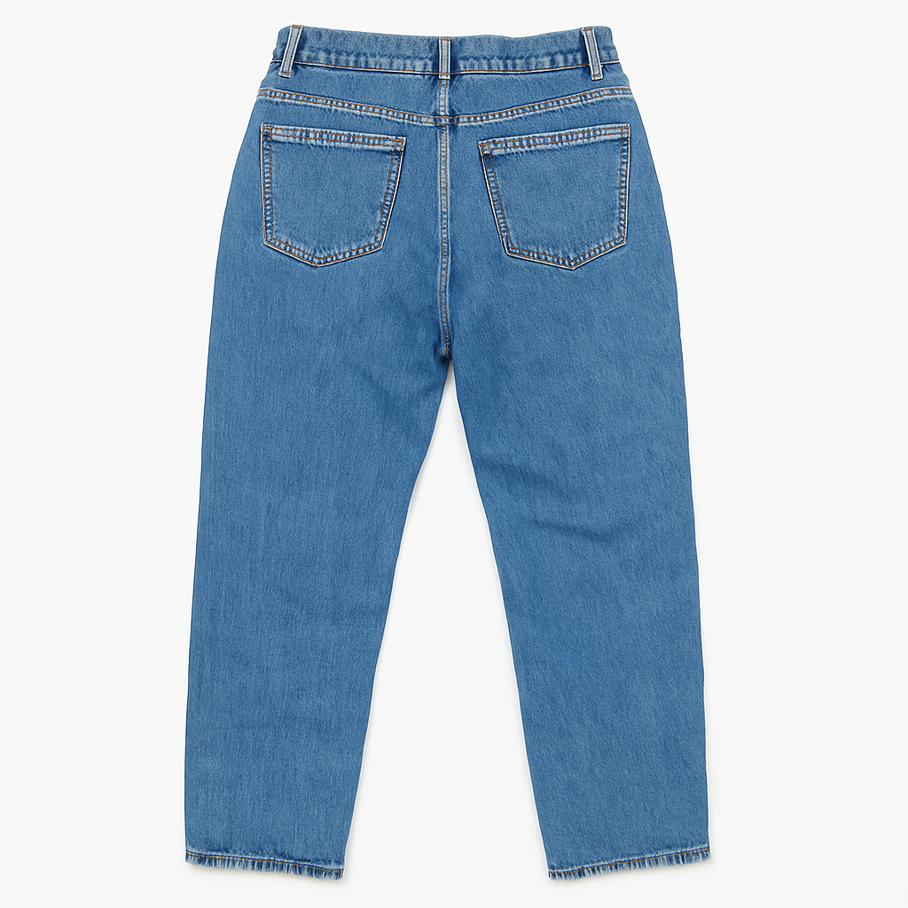 Jeans azul clásico de corte recto - Size 42_1