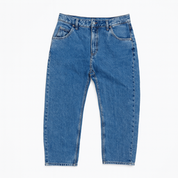 Jeans azul clásico de corte recto - Size 42